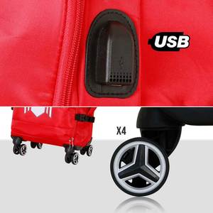 Valise à roulettes Karactermania pour Marvel Spiderman Spider-4-Wheel, rouge - Product Image 5