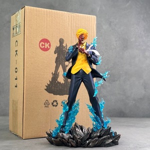 Statuetta Decorativa in PVC di Sanji con Fiamme del Diavolo, Stile <span class=keywords><strong>CK</strong></span>, Modellino Trendy per Collezionisti - Product Image 6