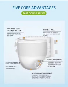Super absorbant les couches pour pantalons pour adultes, toutes tailles, petites couches pour bébés de quantité minimale de commande qualité pour personnes âgées - Product Image 6