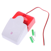 12V 24V filaire Piezo sirène son klaxon lumineux 9-12V LED Flash fort alarme sirène stroboscopique pour systèmes d'alarme