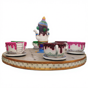 Prix d'usine – Équipement de parc d'attractions intérieur/extérieur, manèges tasses à café et tasses à thé pour fêtes foraines, à vendre - Product Image 1