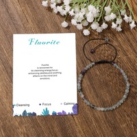 Bracelet en perles turquoise et pierres naturelles, cordon tressé à la main de 4 mm avec agate, accessoire de mode pour homme et femme