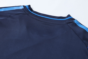 Maillots et chemises de football vintage rétro pour hommes de haute qualité personnalisés, respirants, à séchage rapide, col rond, manches courtes, noms et numéros d'équipe - Product Image 5