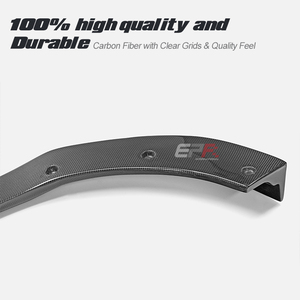 สำหรับเมอร์เซเดสเบนซ์ ปี 2018-2022 W222 S-Class S65 M Type ลิ้นหน้าคาร์บอนไฟเบอร์ - Product Image 4