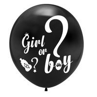 Decoraciones para Fiestas de Revelación de Género, Globos de 36 Pulgadas con la Inscripción 'Él o Ella' para Baby Shower, Cumpleaños, Artículos para Fiestas de Revelación de Género