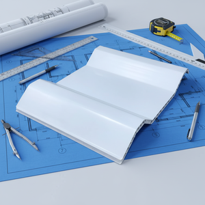 PVC <strong>Roof</strong> Sheet Durable <strong>Plastic</strong> Roofing with Long Lifespan Hollow <strong>Roof</strong> Sheet for Greenhouse and Storage - Product Image 2