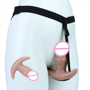 2026 Trend Realistic Anchor Base Anal Dildo Removable Belt Intense Orgasm Boost Strap-On Silicone Butt Plug for Couples Kink Fun - Product Image 2