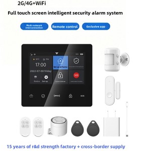 <span class=keywords><strong>Sistema</strong></span> <span class=keywords><strong>di</strong></span> <span class=keywords><strong>Allarme</strong></span> Antifurto Smart per <span class=keywords><strong>Casa</strong></span> con Display HD da 43 Pollici, Controllo Remoto Wireless 4G, Wi-Fi e Raggio <span class=keywords><strong>di</strong></span> Rilevamento <span class=keywords><strong>di</strong></span> 100m - Product Image 6