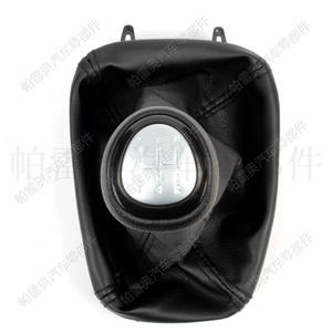 Funda de cuero para pomo de palanca de cambios Saab 9-3 2003-2012, cabezal de cambio ergonómico de 5 velocidades para palanca de transmisión de coche - Product Image 5