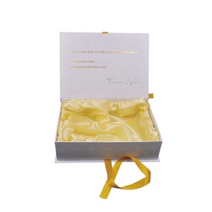 Deluxe chăm sóc da hộp quà tặng với satin trang điểm vẻ đẹp sản phẩm Hộp cứng nhắc tùy chỉnh in sơn móng tay bao bì dầu hộp cho tóc bó - Product Image 2