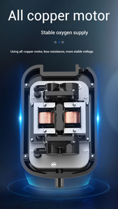 SUNSUN, venta directa del fabricante, bomba de aire electromagnética duradera, bomba de oxígeno a juego para cría de estanques de peceras al aire libre - Product Image 3