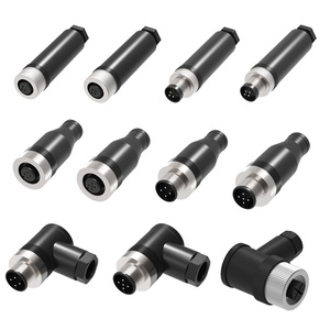 Sensor Accessory M8 M12 3 Pin 4 Pin PVC PUR Connection Cable Connector - Product Image 2