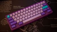 Clavier WKL 60% personnalisé, usinage CNC, polycarbonate teinté, prototypage rapide, boîtier de clavier, boîtier de clavier PC