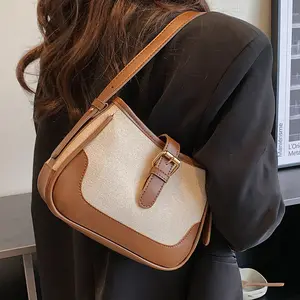 Panye New Luxury Designer Bags Pu Stitching Handbags Shoulder Crossbody Women Hand Bags