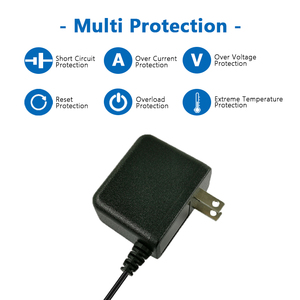 Ac DC 12V 1A Adaptor chuyển đổi cung cấp điện 12V 1A cắm trong Power Adapter cho đèn Led giám sát an ninh điện - Product Image 6