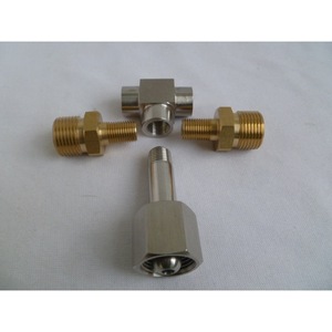 G5/8 Tee <b>Connector</b> Gas Cylinder <b>Adapter</b> 5/8 Diverter Valve Pressure Reducing Pressure for Gas Cylinder - Product Image 1