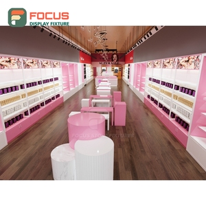 Custom Hair Extension Display Counter Glass Top Lockable Drawer Multi Shelf Display Counter Cabinet - Product Image 4