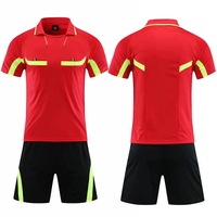 Nouvelle arrivée Football Juge Uniformes Arbitre Vêtements Football Arbitre Maillots Kit Football Jersey