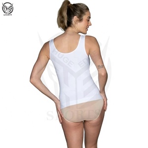 Camisetas sin mangas 100% algodón para mujer, personalizables con marca, media manga, antiencogimiento, secado rápido, opciones de logotipo/diseño personalizados, impresión digital, OEM - Product Image 3