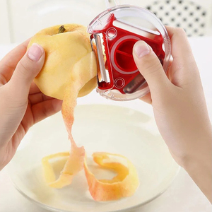 Éplucheur de légumes multifonctionnel 3 en 1, râpe en acier inoxydable, trancheuse à pommes de terre et carottes, couteau, hachoir à gingembre et ail, gadgets de cuisine - Product Image 1