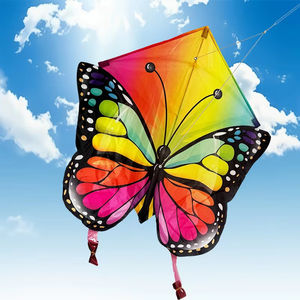 Cerfs-volants personnalisés pour enfants, motif <span class=keywords><strong>papillon</strong></span> animal, pour débutants, colorés, faciles à faire voler - Product Image 2