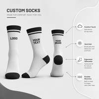 Chaussettes habillées pour hommes avec logo personnalisé, vente en gros, chaussettes en coton formelles pour affaires, chaussettes de travail pour hommes, emballage en boîte cadeau, design personnalisé