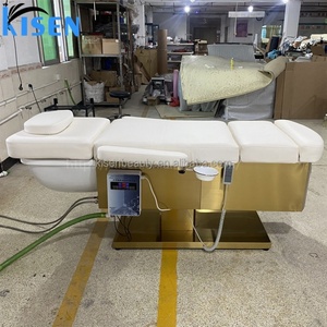 Fauteuil de lavage de cheveux Kisen Head Spa, lit de shampoing électrique multifonctionnel pour salon avec circulation d'eau et vapeur - Product Image 3