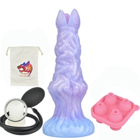 Jouet sexuel réaliste en silicone godemichet Anal anal avec modèles d'oeufs godemicheur godemiché avec ventouse forte fantaisie ovipositeur pneumatique