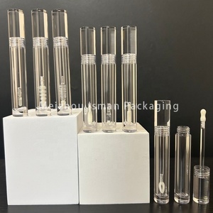 ISMAN Vente en gros <span class=keywords><strong>de</strong></span> flacons <span class=keywords><strong>de</strong></span> <span class=keywords><strong>mascara</strong></span> transparents <span class=keywords><strong>de</strong></span> 5 ml, tube rond en cristal pour gloss à lèvres, emballage <span class=keywords><strong>de</strong></span> maquillage, conteneur <span class=keywords><strong>de</strong></span> sérum pour cils, logo personnalisé - Product Image 2