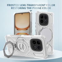 Bestseller Coque de téléphone de luxe en TPU+PC avec protection antichoc magnétique et charge sans fil pour Honor 200 Lite 400 Pro