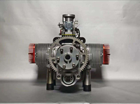 Motor de Gasolina de Dos Tiempos con Inyección Electrónica de Combustible de 550 cc, Unidad de Potencia Confiable para Vehículos Aéreos de Ala Fija para Topografía y Cartografía