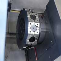 Tour CNC TCK63 à banc incliné, broche de précision, machine de tournage automatique haute précision pour le métal