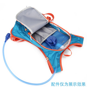 Outdoor Hiking Backpack Blue Daypack Chest Strap Adjustable Unisex Sports Travel <b>Bag</b> - Product Image 4