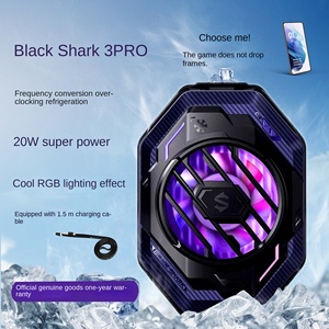 Refroidisseur de téléphone à semi-conducteurs <span class=keywords><strong>Black</strong></span> <span class=keywords><strong>Shark</strong></span> <span class=keywords><strong>3Pro</strong></span> 20W, réfrigération rapide, clip dorsal flexible, radiateur de jeu mobile - Product Image 2