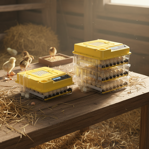 Incubateur d'œufs automatique double alimentation 48 places pour poulets, canards, pigeons, avec taux d'éclosion de 98 % et garantie d'un an - Product Image 6