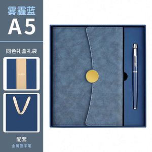2026 Custom Logo Promotional Woman <b>Men</b> Notebook <b>Pen</b> Letterpress Printed Luxury Business Corporate Gifts Set Customized Gift - Product Image 3