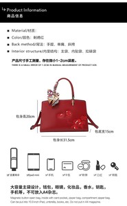 New Fashion Designer Crossbody <b>Bags</b> High Quality PU <b>Leather</b> Shoulder Messenger <b>Bag</b> Casual Totes Luxury Women Handbags and Purses - Product Image 2