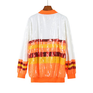 Giacche da donna con <span class=keywords><strong>paillettes</strong></span> e <span class=keywords><strong>paillettes</strong></span> per sport della squadra di calcio di giorno della partita - Product Image 2