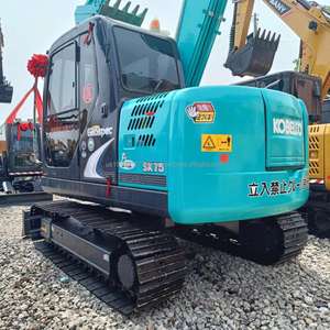 Excavadoras de cadenas Kobelco de alto rendimiento de segunda mano SK250 SK75 SK210 SK220 SK260 2016 de 7.5 toneladas para inspección con video. - Product Image 2