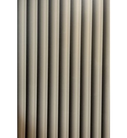 Paneles decorativos duraderos y elegantes de panel compuesto de aluminio, perfectos para paredes interiores y exteriores contemporáneas