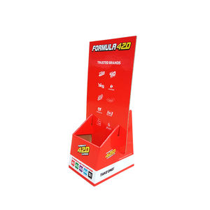 Comptoir personnalisé carton porte-cartes de visite Brochure affichage boîte publicitaire papier porte-livret Flyer présentoirs - Product Image 4