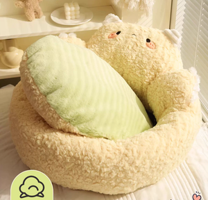 Hochwertiges Klassisches Modernes Katzen- und Hundebett Umweltfreundlich Atmungsaktiv Faltbar Abnehmbar Waschbar Warmes Kissen für Alle Jahreszeiten - Product Image 6
