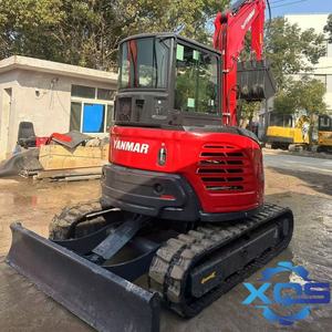 Экскаватор 90% оригинальный гусеничный экскаватор Yanmar Vio55 с малым временем экскаватор резиновый гусеничный экскаватор - Product Image 5