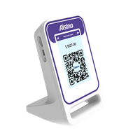 Écran d'affichage de code QR miniature de 3,5 pouces avec générateur de code dynamique 4G/WiFi pour comptoir de magasin de détail