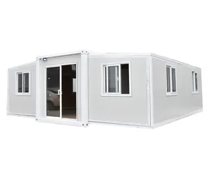 Suppliers Cheap Folding Cargo Container Houses Prefab Expandable House With Bathroom And Kitchen