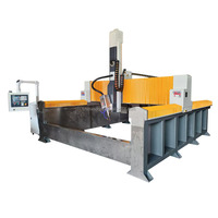 Mesa de router CNC automática de 4 ejes para piedra, potente husillo de 5.5kw con refrigeración por agua, sistema de motor paso a paso/servoaccionado con bomba de motor de transmisión por engranajes