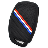 Funda de silicona para llave de coche, protector de llavero, funda para mando a distancia, protector de silicona para llave de coche