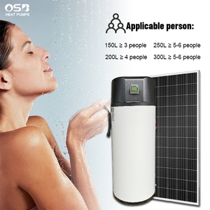 Système de pompe à chaleur tout-en-un haute efficacité en acier inoxydable pour chauffe-eau <span class=keywords><strong>solaire</strong></span>, idéal pour hôtels et piscines - Product Image 6