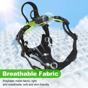 New Style 8 Color Led Pet <b>Dog</b> Luminous Harness With Led Light USB Rechargeable Light up Flashing Night Safety <b>Dog</b> Vest Harness - Product Image 3