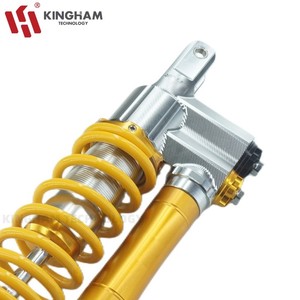 Amortisseurs <span class=keywords><strong>r</strong></span>églables à compression et rebond KINGHAM MMAX Forza BWM Vario Mio CNC pour suspension arrière de moto - Product Image 6